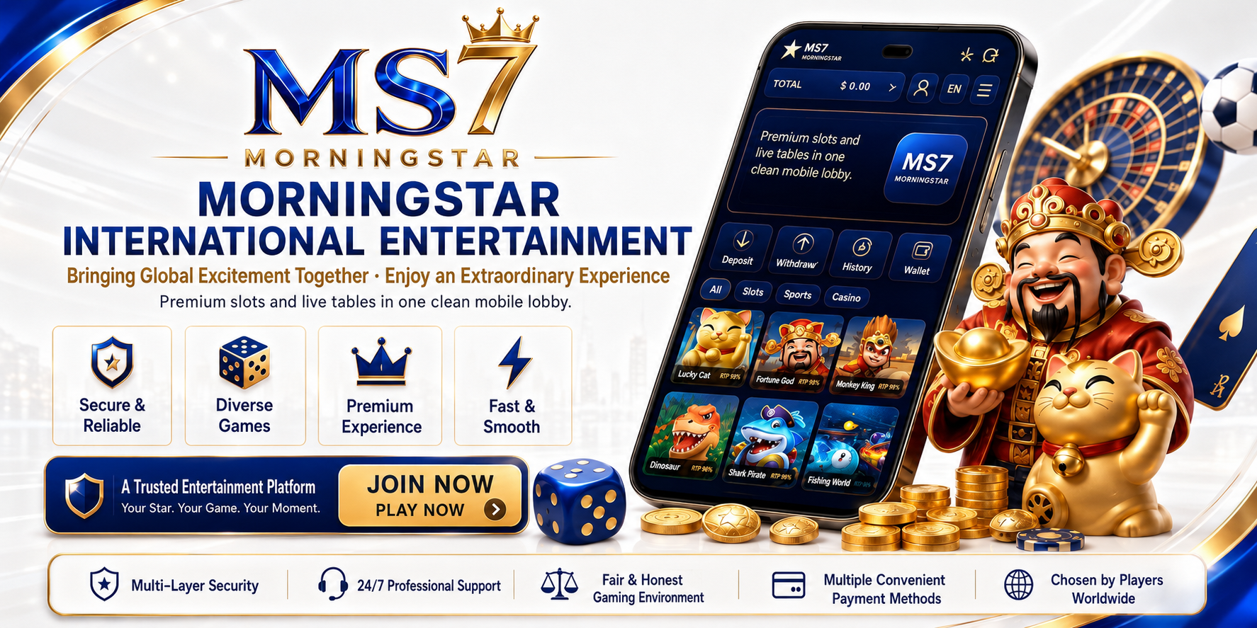 MS7 Morningstar landing slide